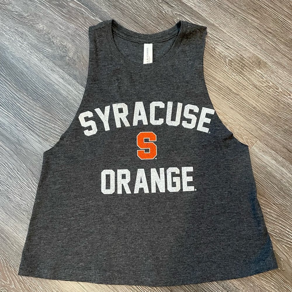 Bella+Canvas Racerback Tank _ Syracuse University